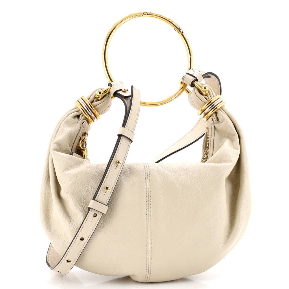 Chloe Small Bracelet Hobo Bag Leather